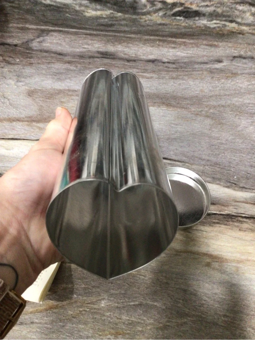 Vintage Y2K Pampered Chef Heart Shaped Bread Tube Baking Mold W/Recipes.